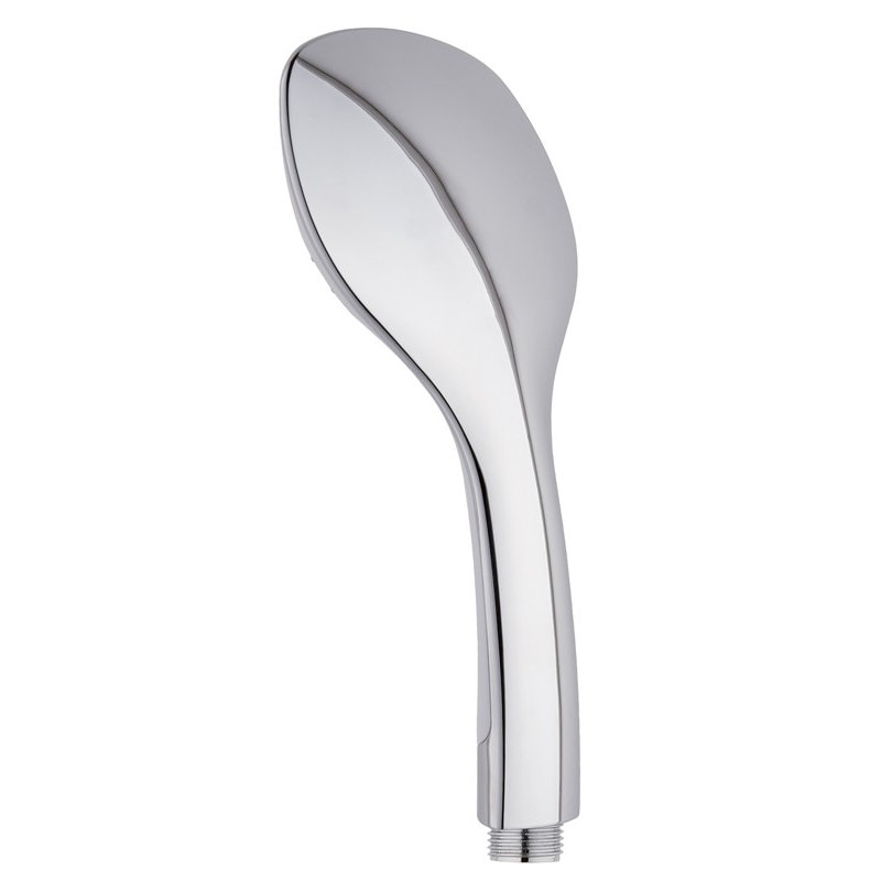 Handheld Shower Head, White / Chrome