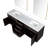 84" Double Bathroom Vanity Set with Mirror-82319313-82319314