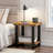 Alpine 27" Solid Acacia Wood End Table