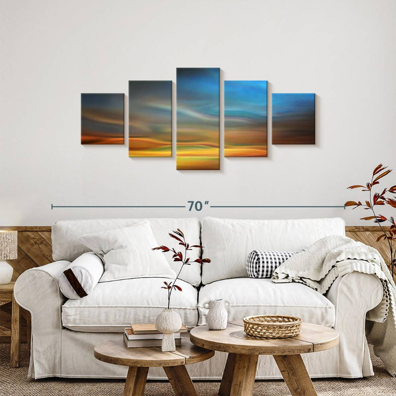 Tsunami, 24" H x 55" W