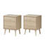 Woodacre 45cm W Bedside Table-1154536994