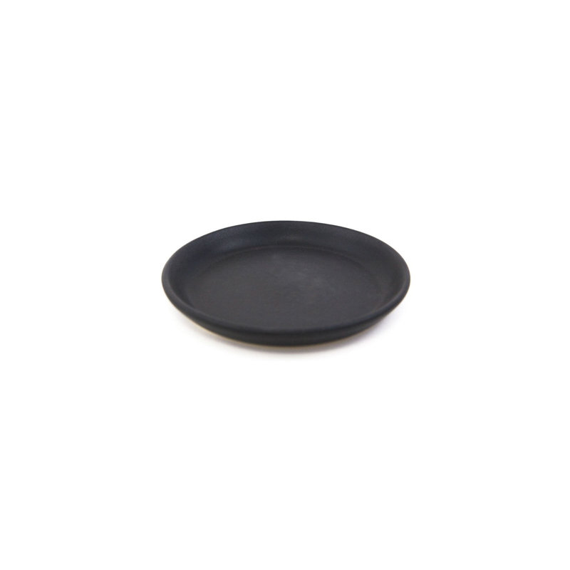 Assiette à pain La Marsa: sauge, Basalte