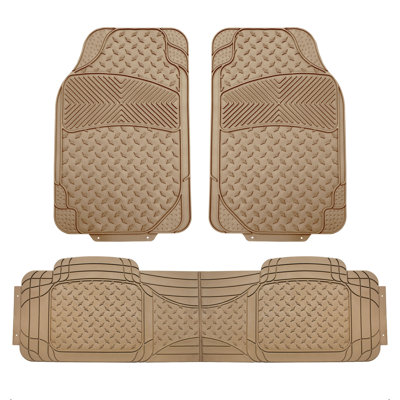 Shillington ClimaProof Trimmable Non-Slip Vinyl Floor Mats 3 Row