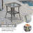 Guillen 2 - Person Patio Conversation Set with Cushions-63615323-65182042