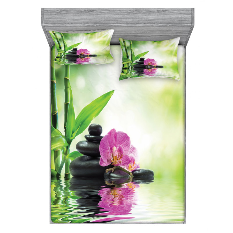 Microfiber Sheet Set, Full Sheet Set with Fitted Sheet