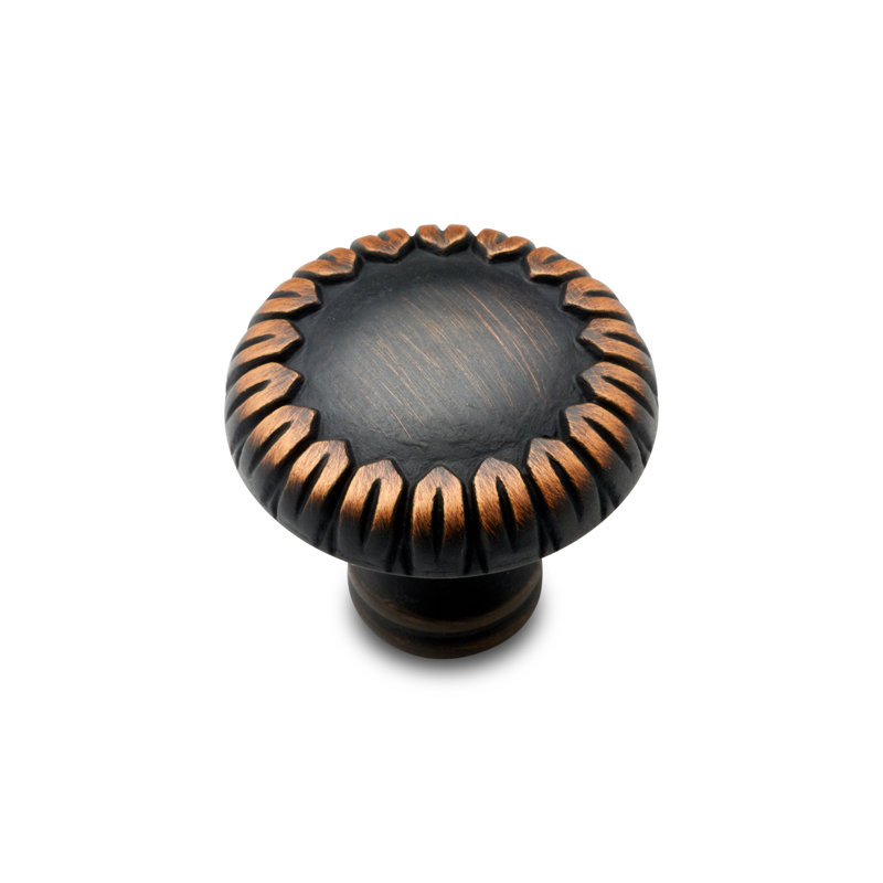 CK Series 1 1/2" Diameter Mushroom Knob, Valencia Bronze, Small