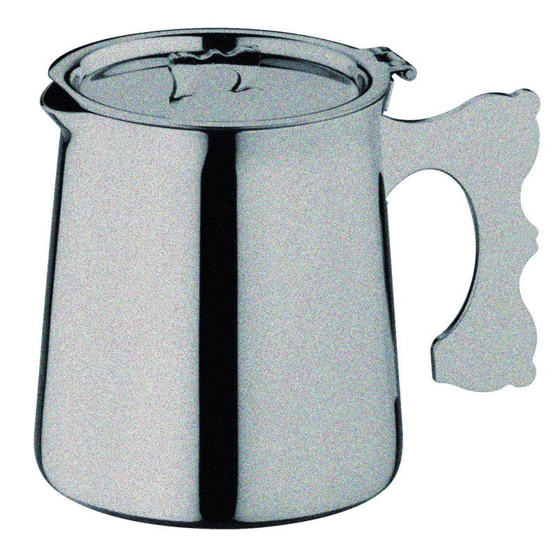 Dolce Vita Coffee Pot 33.81 oz - 6 Pieces - Stainless Steel, Pewter