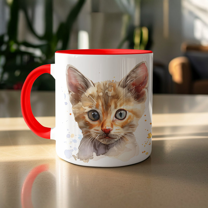 Mug, 2, Red