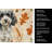Toy Parti Poodle Heirloom Fall Kitchen Towel-1218231173