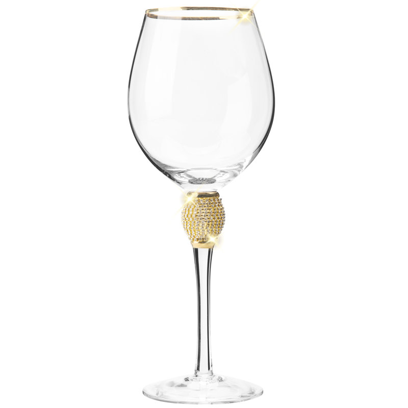 18 oz. Neelyville Verre à vin blanc, 2, Or