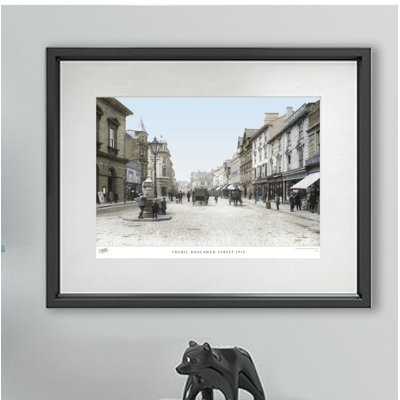 Truro, Boscawen Street 1912 by Francis Frith - Single Picture Frame Print