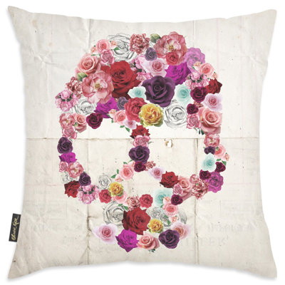 Floral Throw Pillow