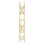 Blackmer 230cm H x 65cm W Glass Standard Bookcase