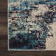Tapis abstrait ivoire / bleu marine / bleu Adrienn-716327715