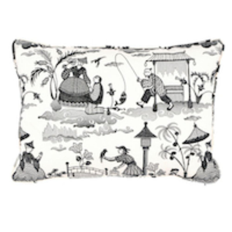 Bassano Toile Pillow