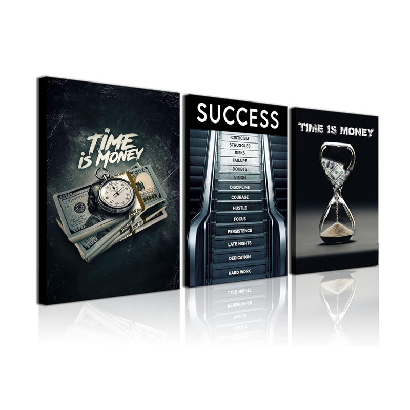 3 Piece Wrapped Canvas Print