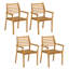 Mera Stacking Patio Dining Chair-465657743
