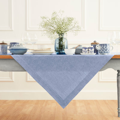 100% Pure Linen Table Throw - Athena