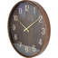 Sherida Solid + Manufactured Wood Wall Clock