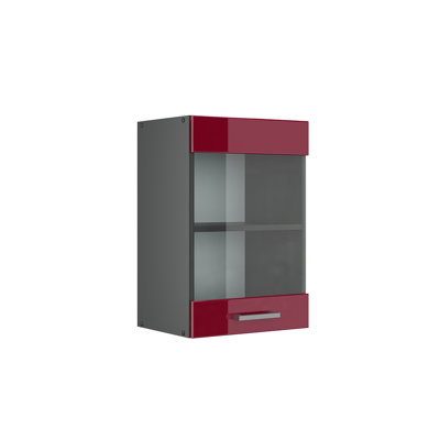 60Cm H x 40Cm W x 31Cm D Oak Wall Unit Cabinet