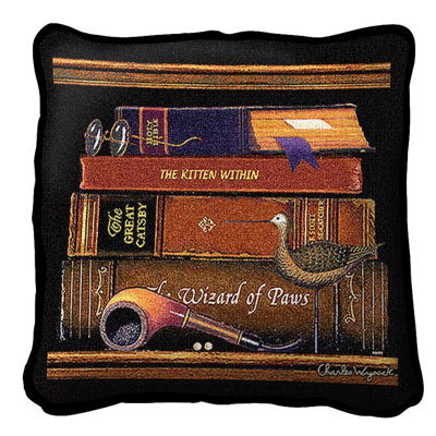 Coussin en coton Classic Tails II