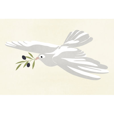 Olive Branch Dove I - Painting