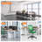 Office Chair Adjustable Height Office Chair Executive Desk Chair Ergonomic Mesh Task Chair Swivel Rolling Office Computer Chair with Armrest Wheels for Office Home-2084070150