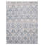 Tapis unique en laine noué à la main gris clair nouvel âge 9 pi x 12 pi Timpkins