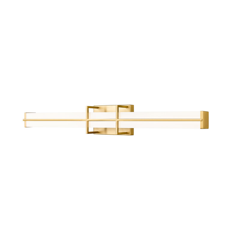 Klowie Dimmable LED Bath Bar, Modern Gold
