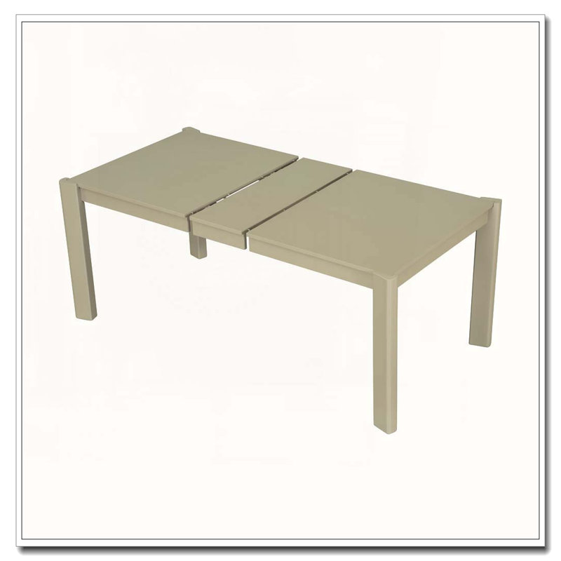 Table de salle à manger extensible Farmhouse, Doré