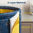 27.56" Foldable Bathtub, Pvc & Pearl Cotton & Oxford Cloth Portable Soaking Tub, No Installation Needed