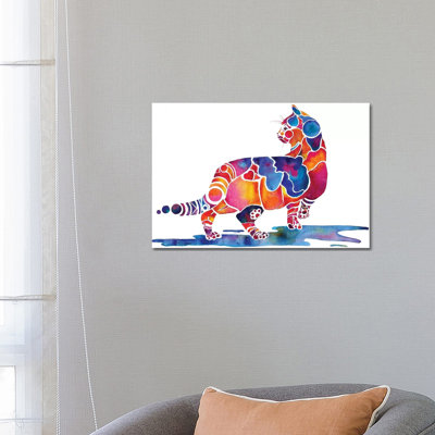 Cinnamon Cat by Jo Lynch - Wrapped Canvas Gallery-Wrapped Canvas Giclée