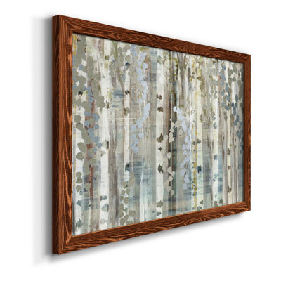 " Birch Wood Meadow " Painting Print