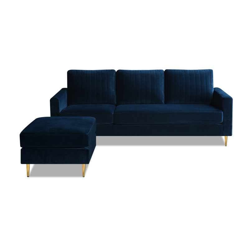 Koda Corner Sofa, Midnight Blue