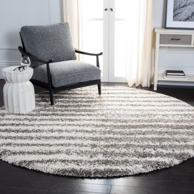 Audrianna Shag Performance Striped Rug
