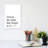 Typo No. 17 Rectangle by Blek Prints - Wrapped Canvas Typography-263955514