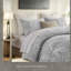 Ensembles de literie en coton de qualité supérieure pour le confort de la chambre à coucher, gris clair et moderne