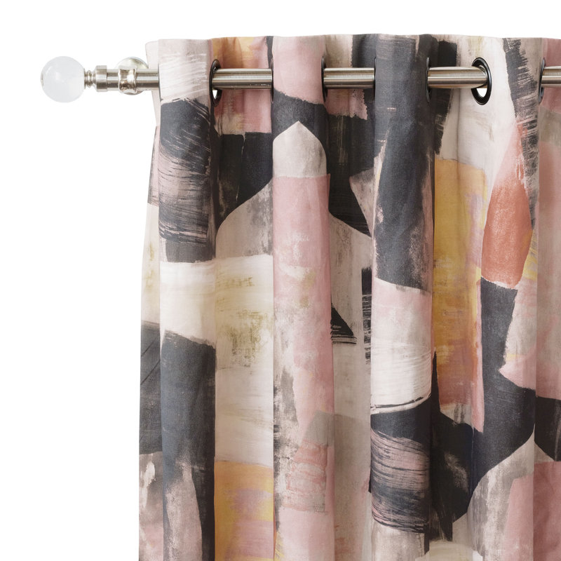 Alma Room Darkening Curtain Panel, 48" W x 120" L