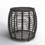 Caliope 22'' Resin Wicker Outdoor Side Table