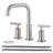 8 In. Widespread Double Handle Bathroom Faucet With Pop Up Drain-121291041