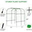 Tall Garden Arch Trellis For Climbing Plants, Large Grape Vine Support Arch Arbour Trellis