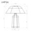 Lampe de table Havana-131094695