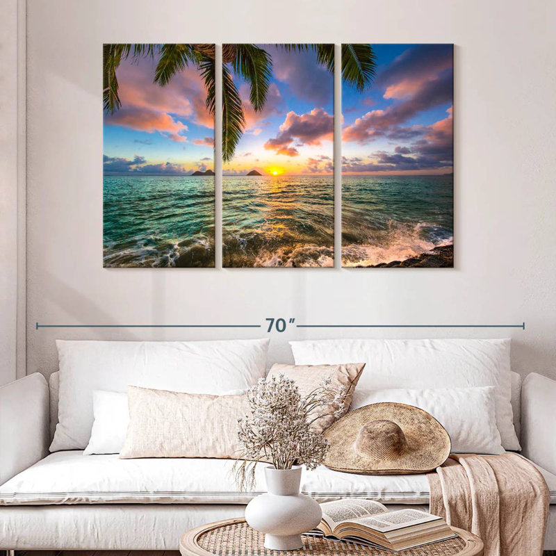 Sebbie Lanikai Sunrise Vista, H 32 po x l 50 po