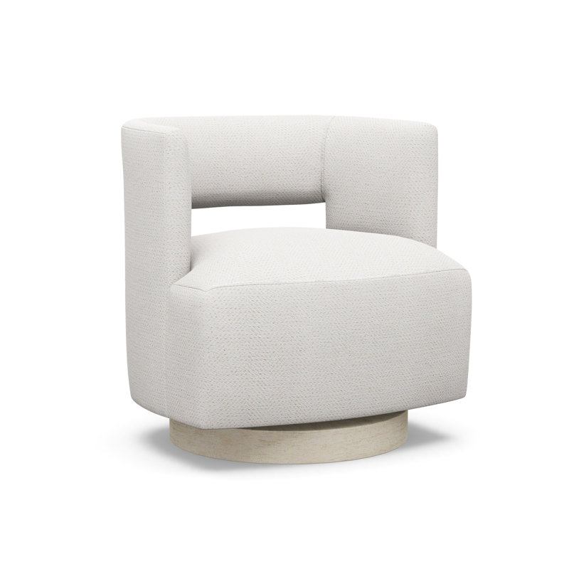 Crystle Swivel Barrel Chair, 8240-99, Sandstone