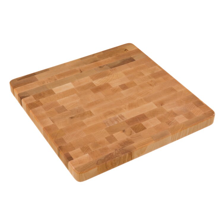 Labelll Canadian Maple Butcher Block Cutting Board With Rubber