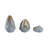 Set Of 3 3/7/9" Herod Ceramic Vases