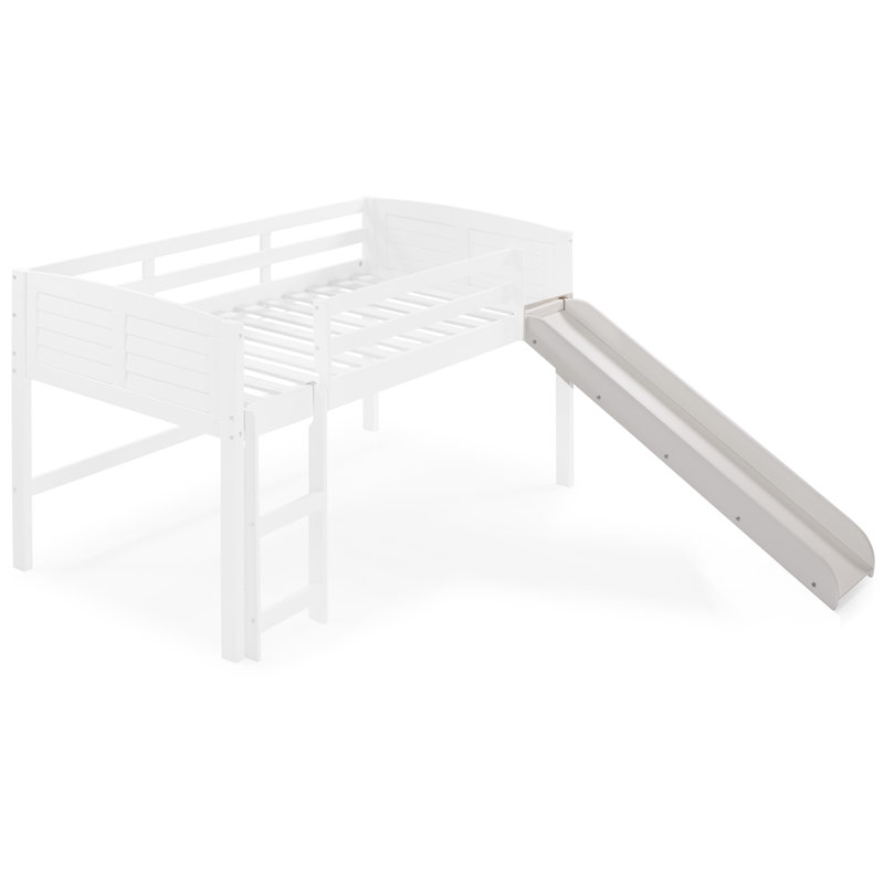 Slide Addition Bunk Bed Accessories, White