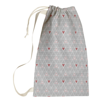 Sac à linge triangles dessinés à la main
