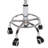 Swivel Adjustable Height Counter Stool with Metal Frame