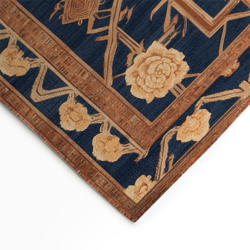 Tapis intérieur et extérieur ArtDeco, Rectangle 9 pi x 12 pi